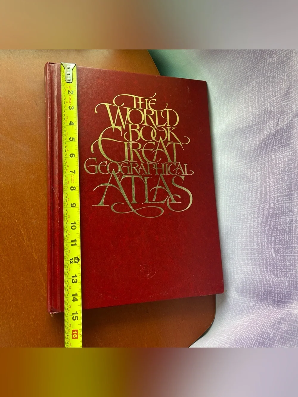 TheWorld Book Great Geographical Atlas, Rand McNally & Co. 1983 - Coffee Table